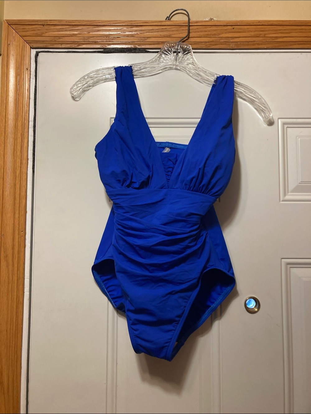 Land’s End Royal Blue One-Piece Swimsuit 4P